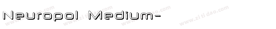 Neuropol  Medium字体转换